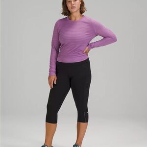 Lululemon Fast and free high rise crop -19”